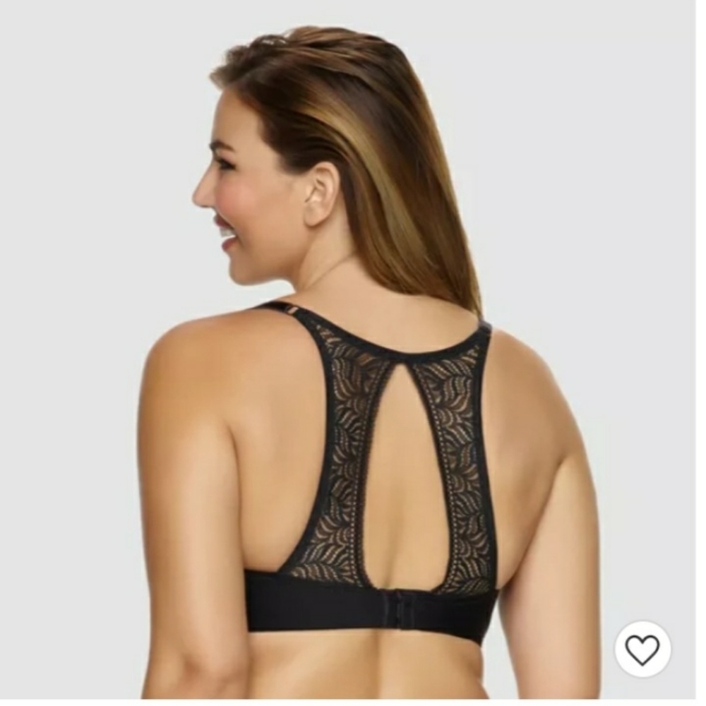 NWOT Paramour Carolina Lace Trim T-back Bra - Picture 2 of 7